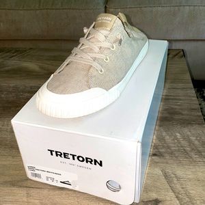 Tretorn white/sand Linen shoes